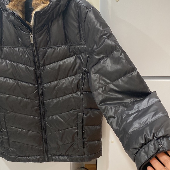 JACK  & JONES DOWN JACKET WITH REAL FUR - Picture 4 of 17